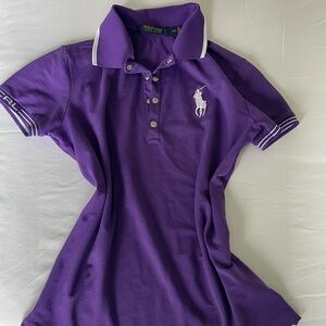 Purple Polo Ralph Lauren Shirt